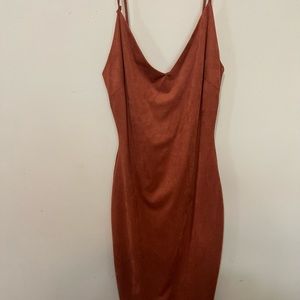 Sexy boutique dress orange